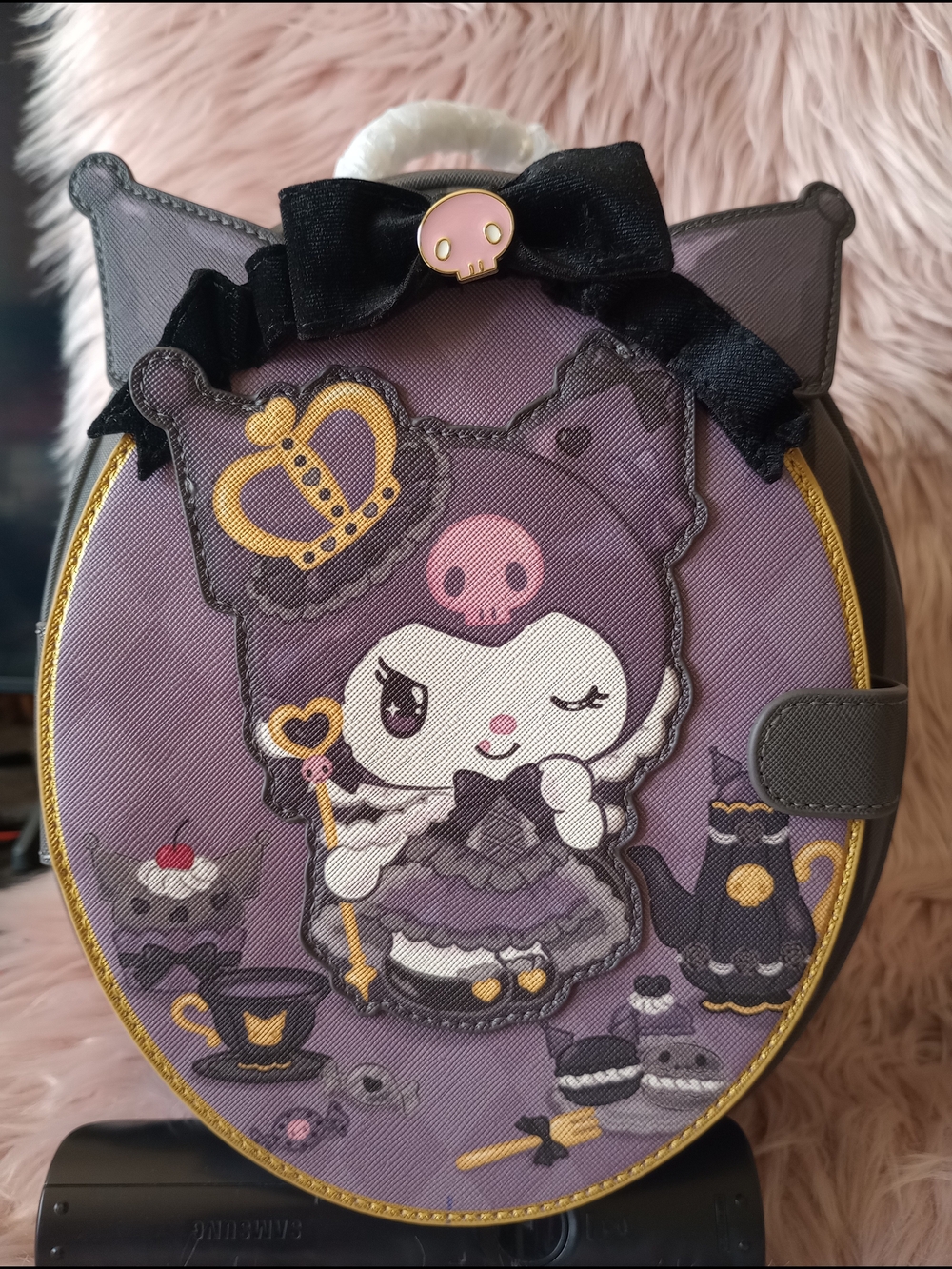 Kuromi Loungefly 20th Anniversary Luxe Backpack